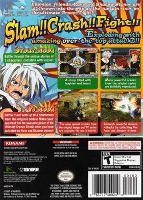 Rave Master box cover back